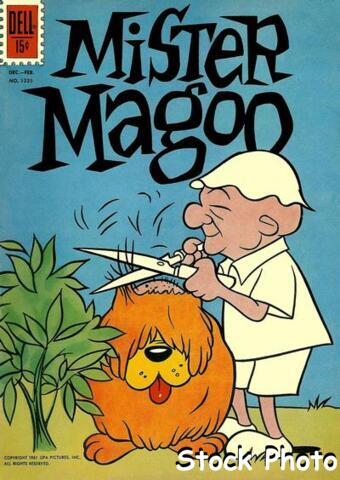 Mister Magoo 4c1235 © December 1961 dell